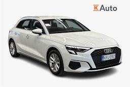 valkoinen Audi A3 2023 kuva 1.