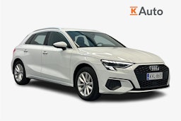 valkoinen Audi A3 2023 kuva 1.