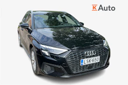 musta Audi A3 2023 kuva 1.