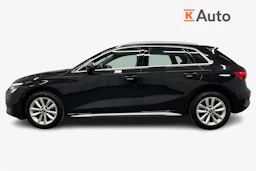 musta Audi A3 2023 kuva 5.