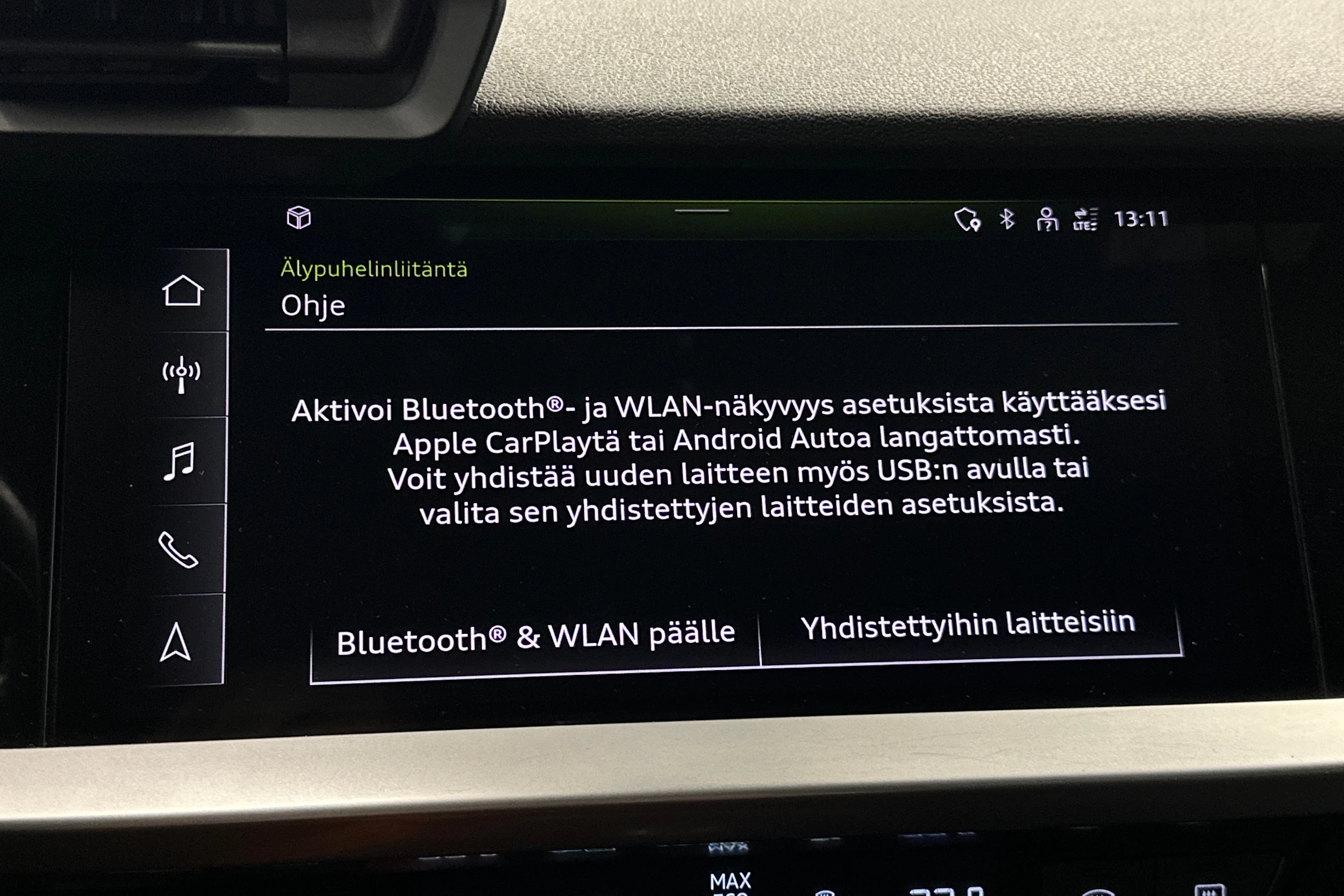 musta Audi A3 2023 kuva 22.