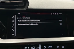 musta Audi A3 2023 kuva 25.