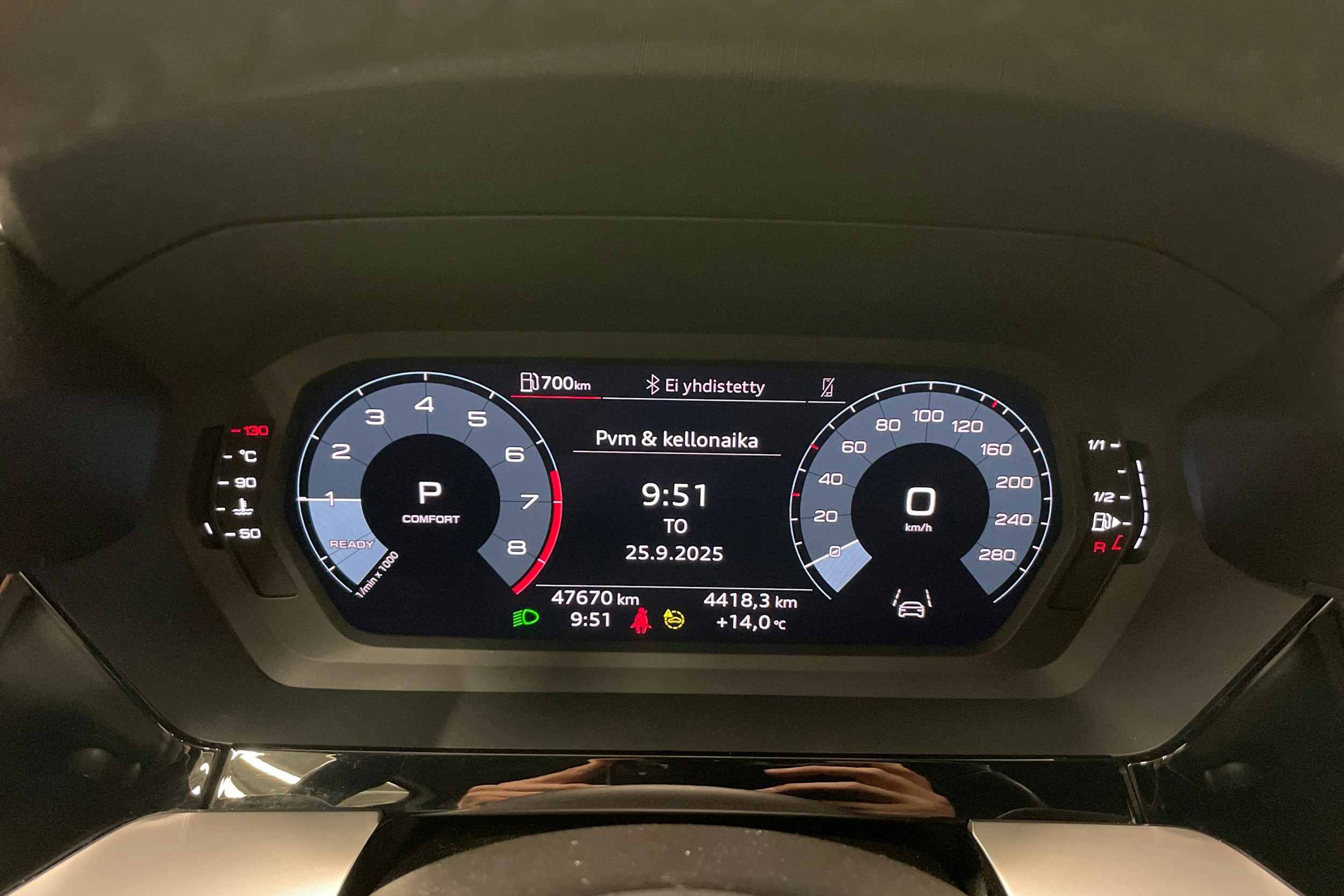 valkoinen Audi A3 2023 kuva 14.