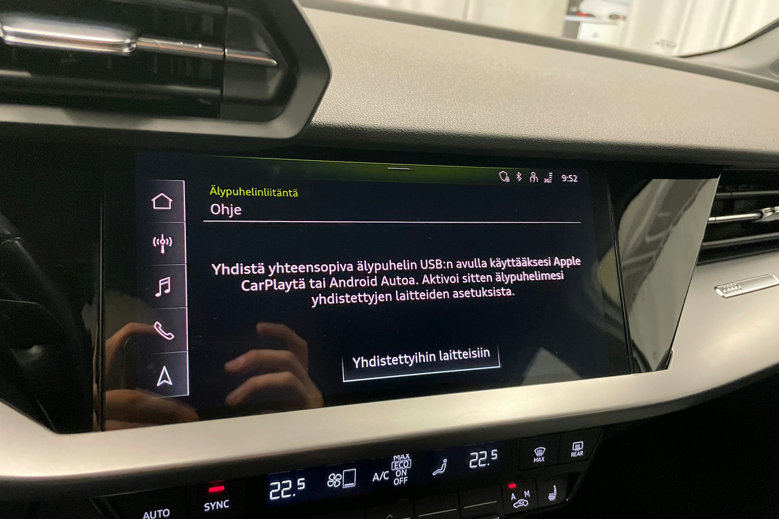 valkoinen Audi A3 2023 kuva 19.