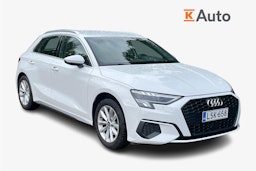 valkoinen Audi A3 2023 kuva 1.