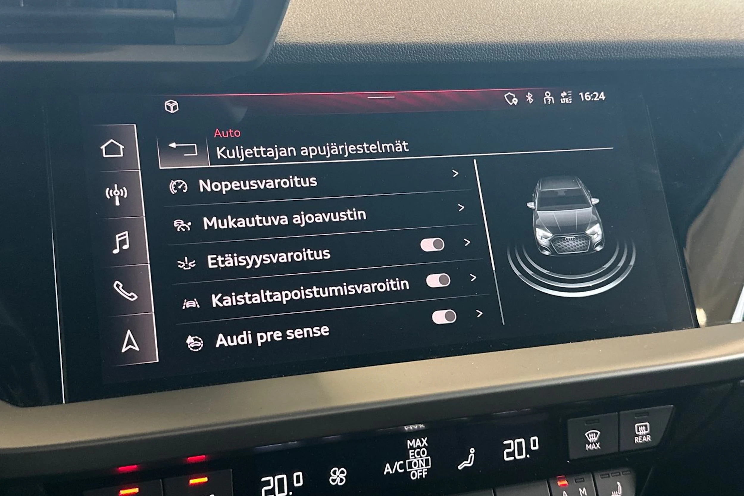 harmaa Audi A3 2023 kuva 24.