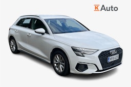 valkoinen Audi A3 2023 kuva 1.