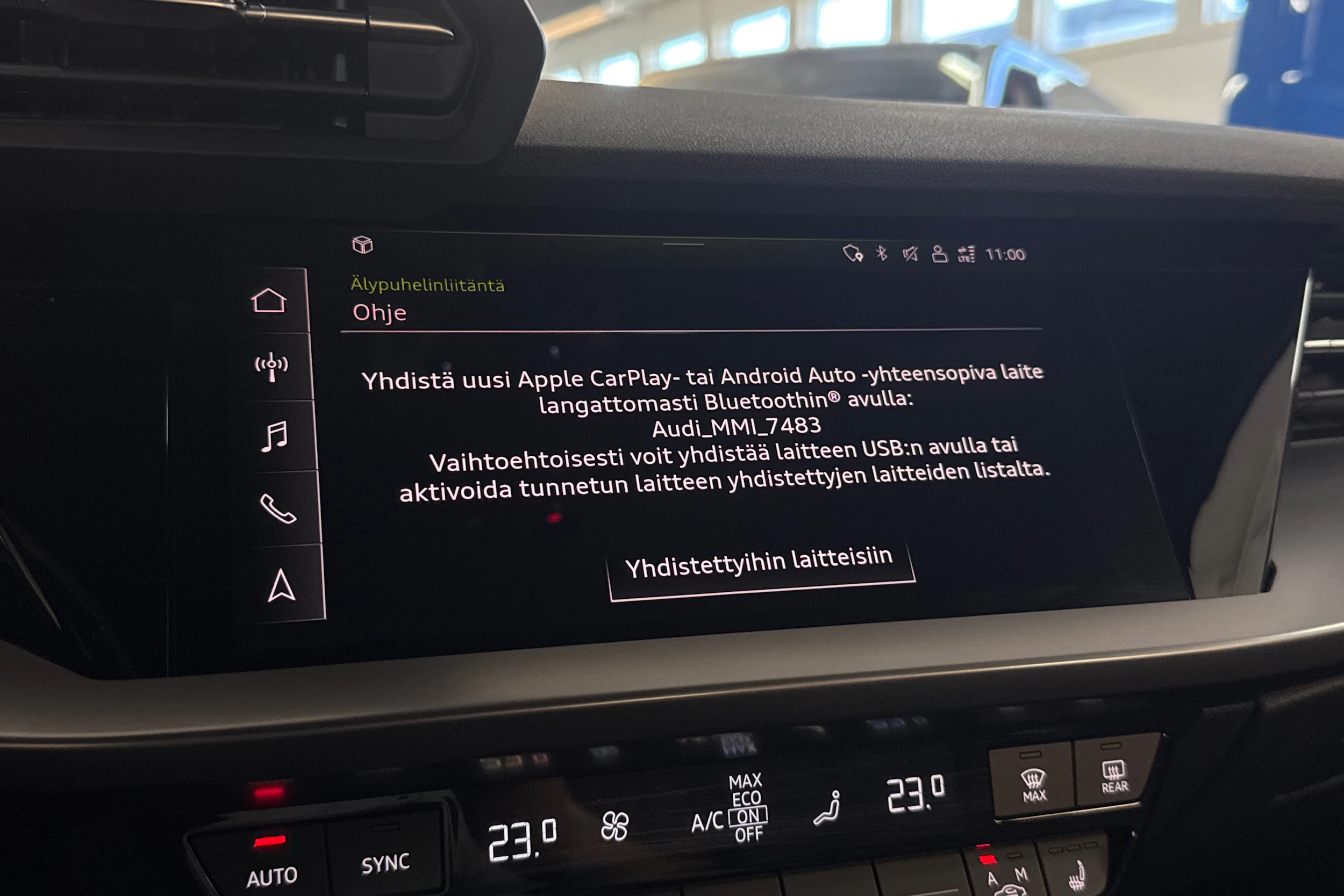 valkoinen Audi A3 2023 kuva 22.