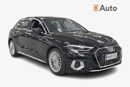 musta Audi A3 2023 kuva 1.