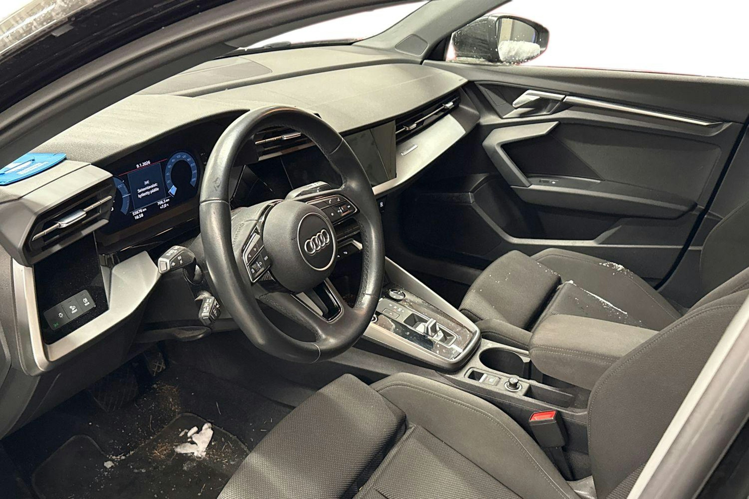 musta Audi A3 2023 kuva 3.