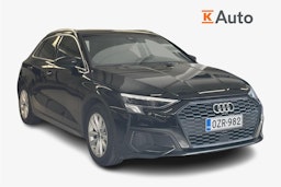 musta Audi A3 2023 kuva 1.