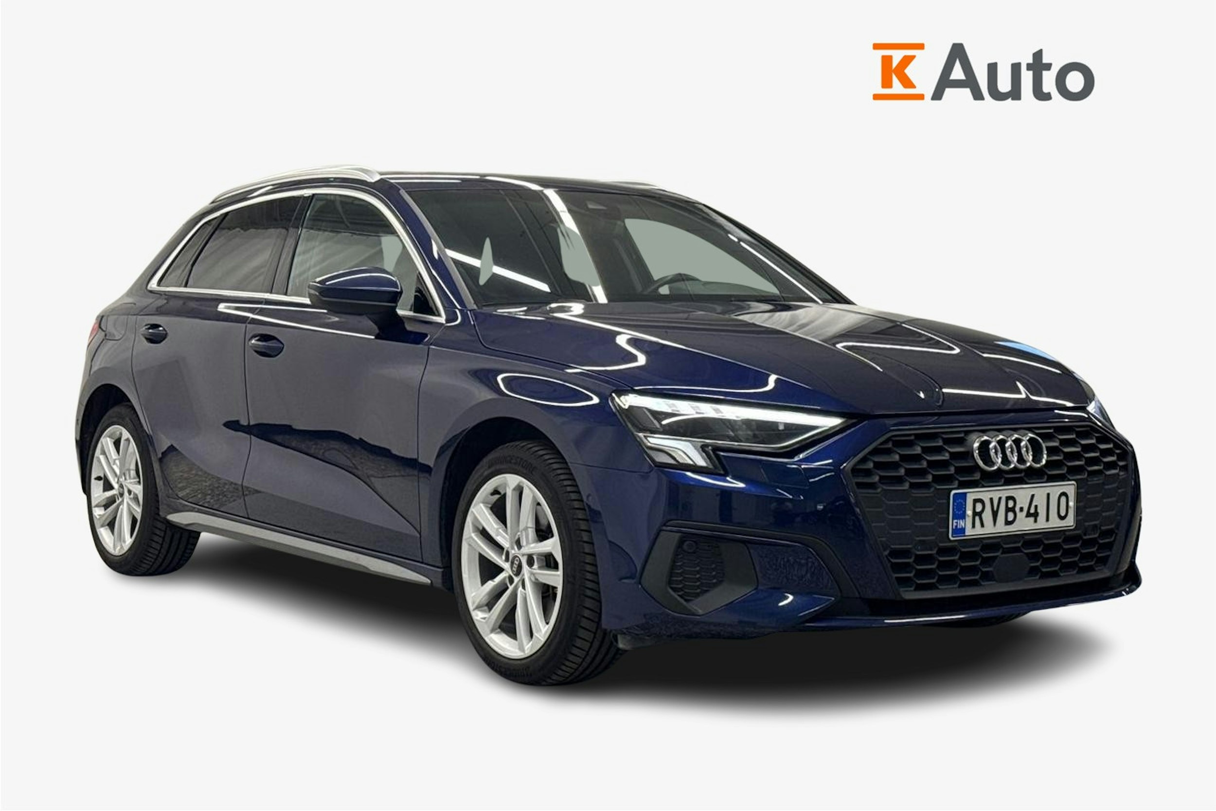 sininen Audi A3 2023 kuva 1.