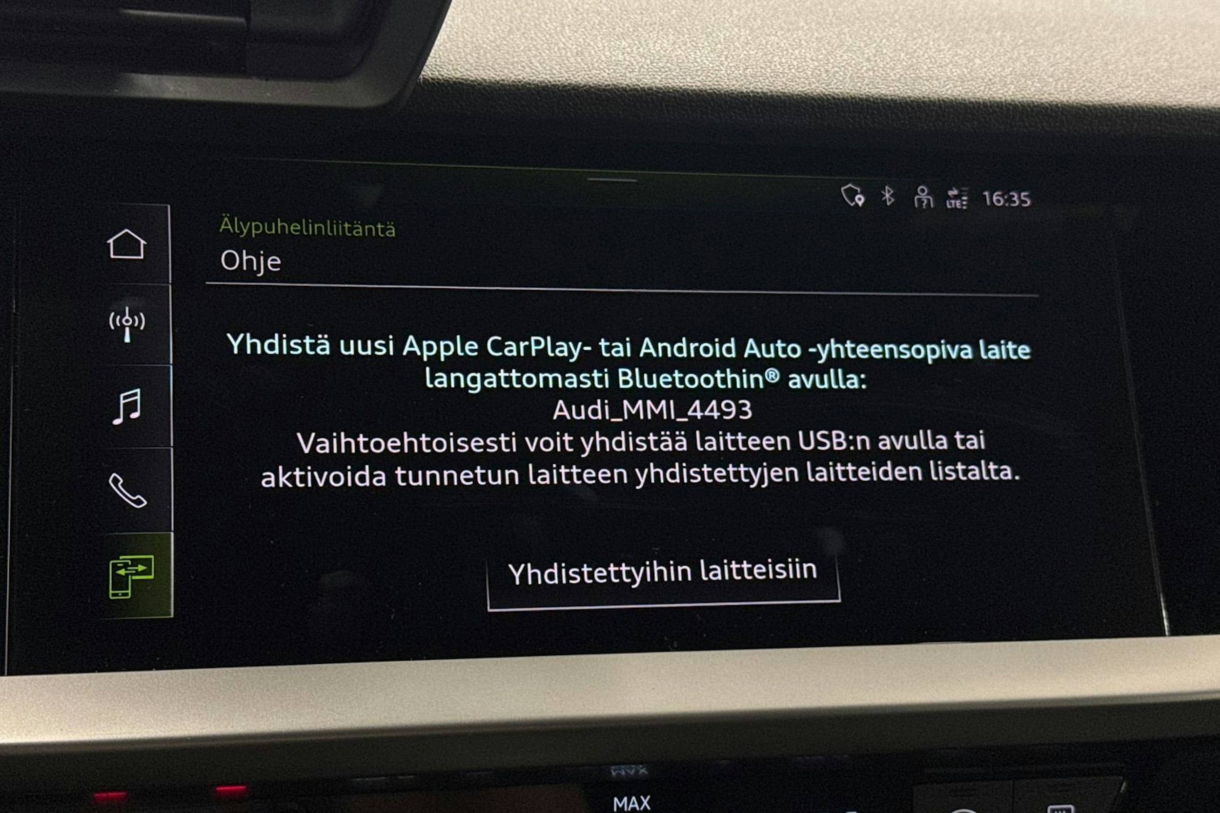 sininen Audi A3 2023 kuva 25.