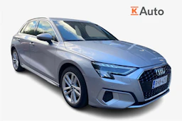 Harmaa Audi A3 2023 kuva 1.