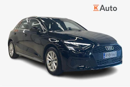 Musta Audi A3 2023 kuva 1.