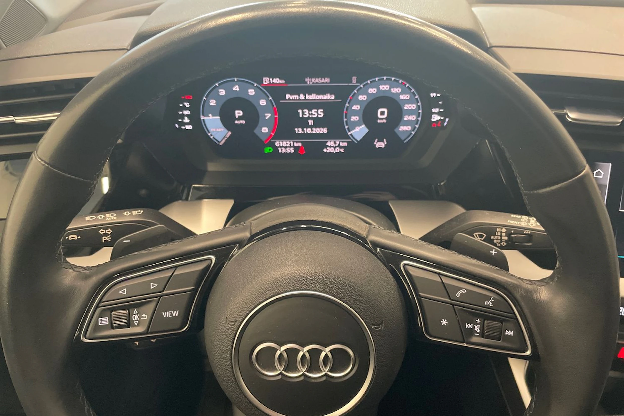 Musta Audi A3 2023 kuva 11.