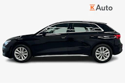 musta Audi A3 2023 kuva 7.