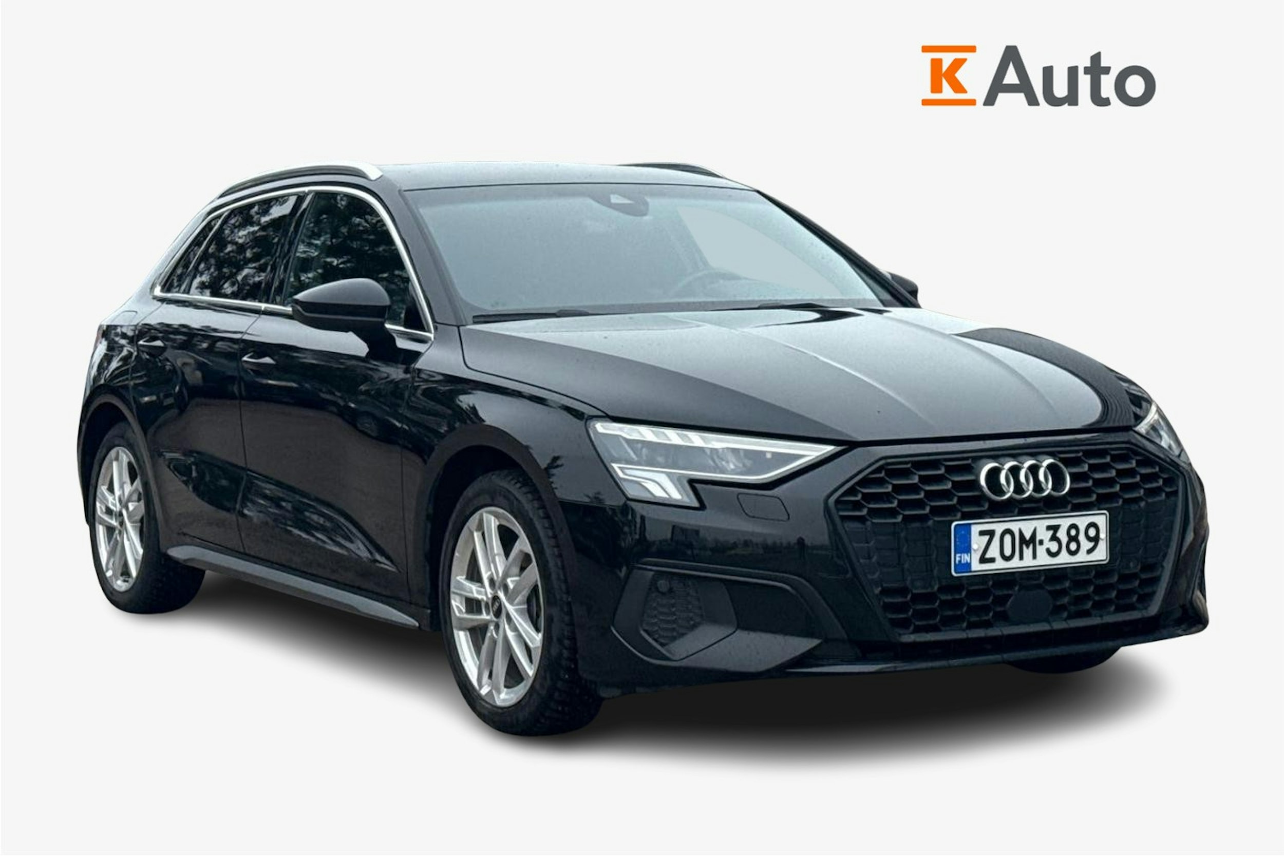 musta Audi A3 2023 kuva 1.