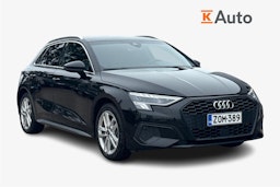 musta Audi A3 2023 kuva 1.