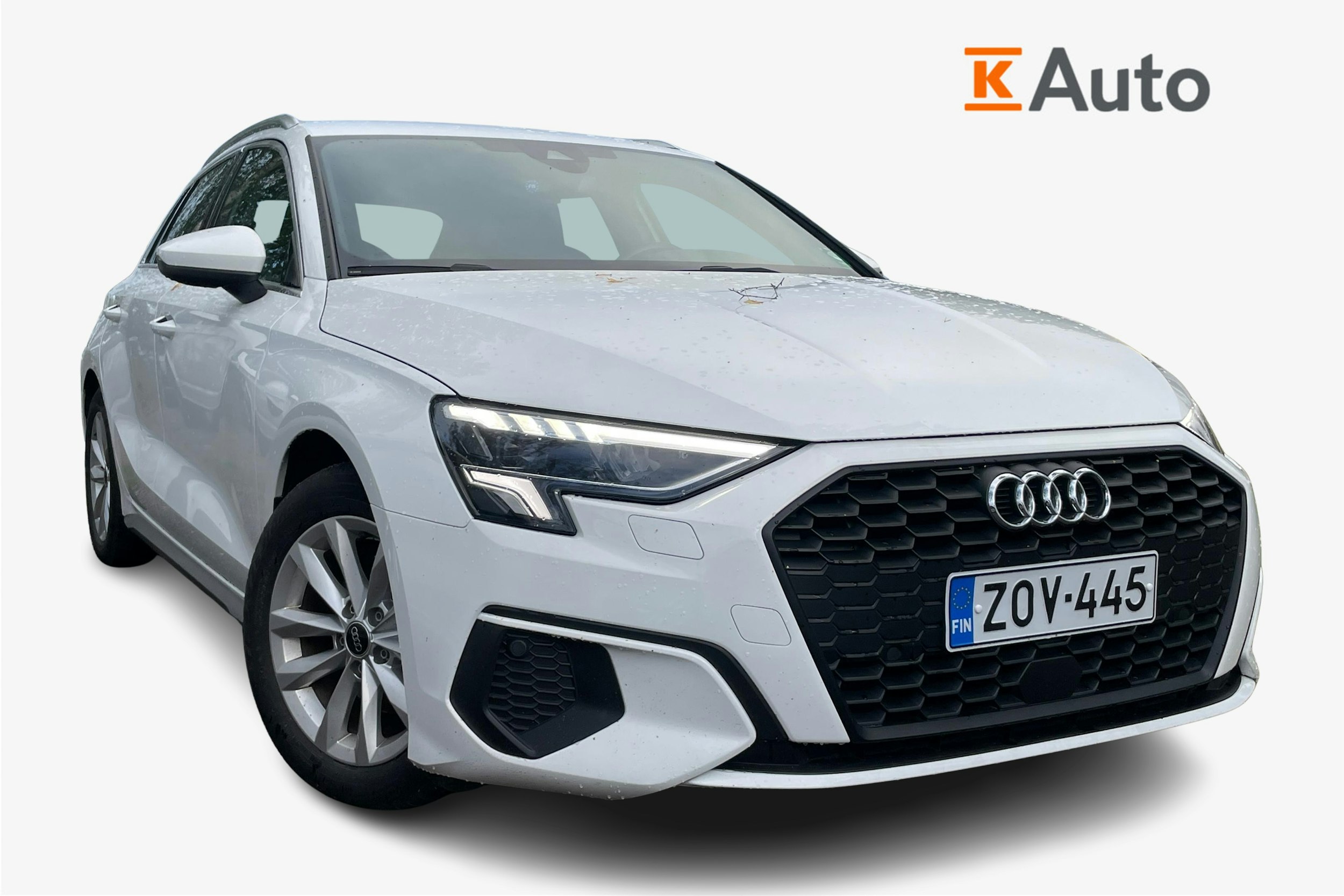 valkoinen Audi A3 2023 kuva 1.