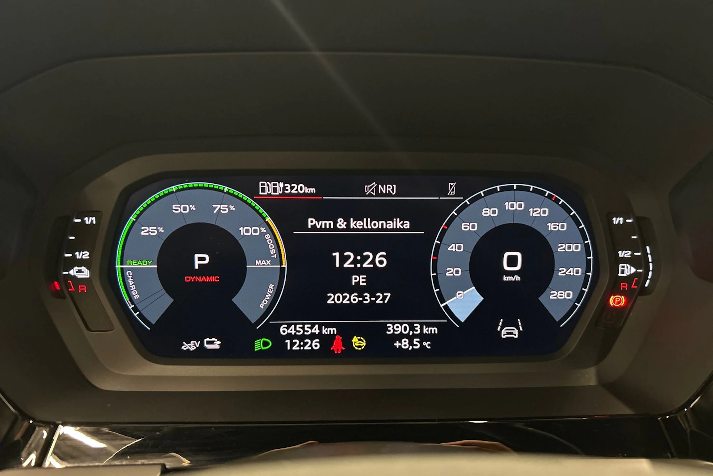 musta Audi A3 2024 kuva 22.