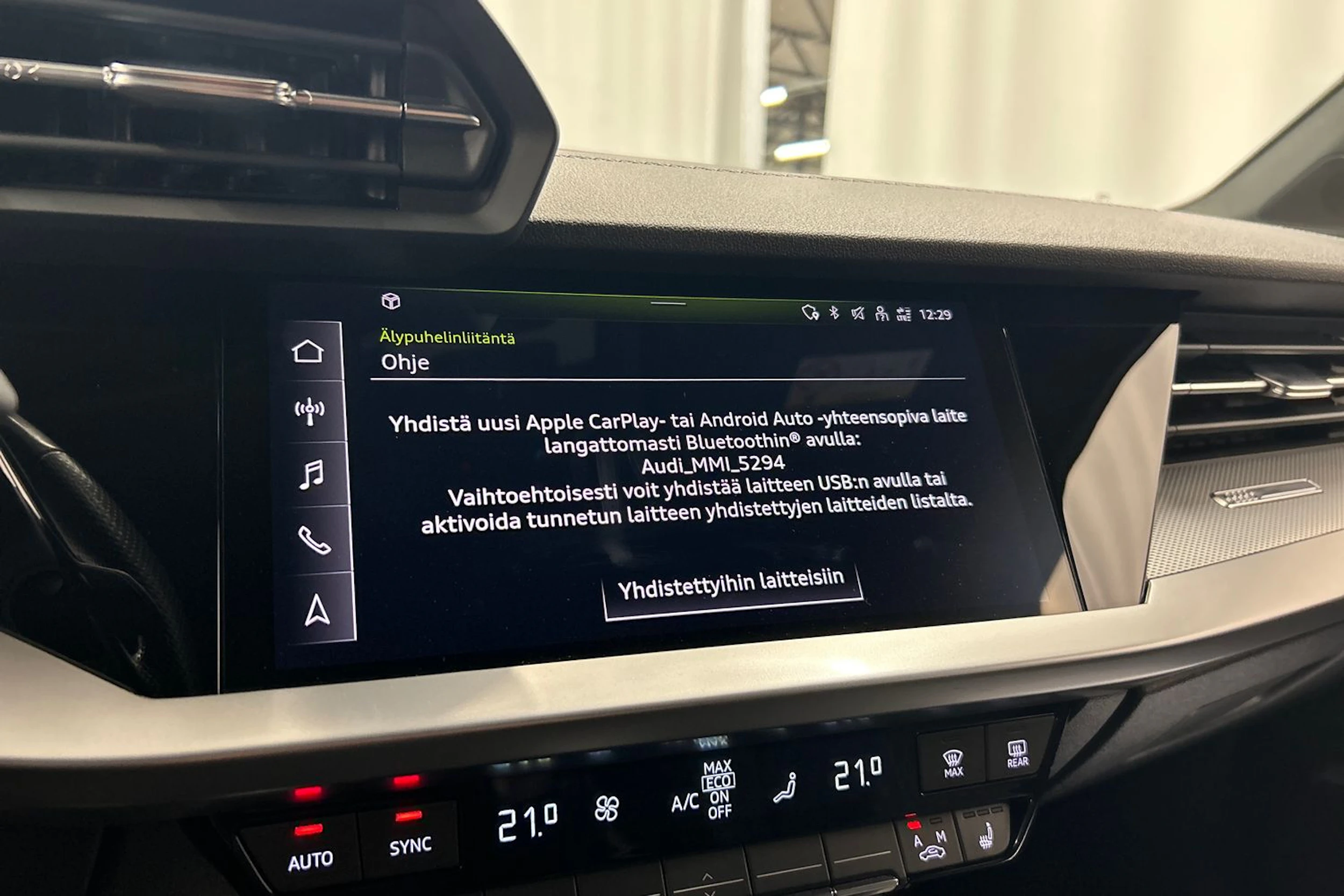 musta Audi A3 2024 kuva 29.