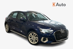 sininen Audi A3 2024 kuva 1.
