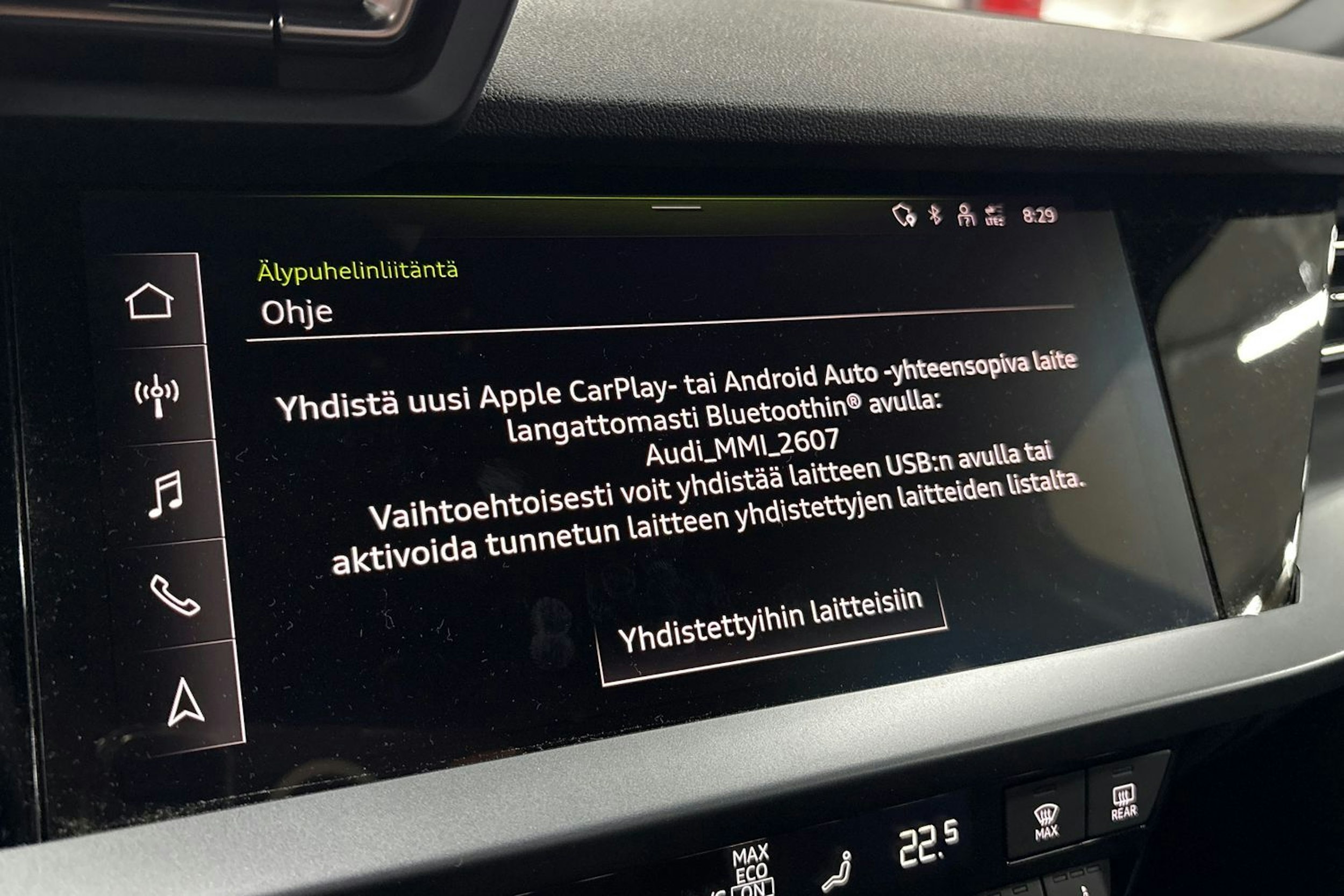 Harmaa Audi A3 2024 kuva 18.