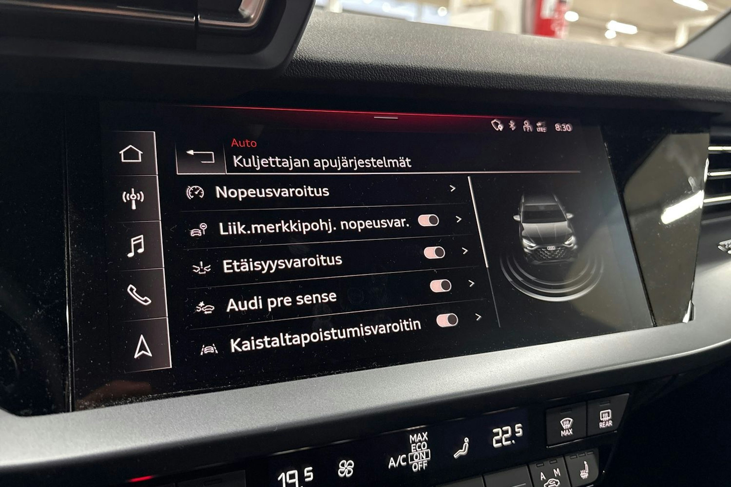 Harmaa Audi A3 2024 kuva 20.