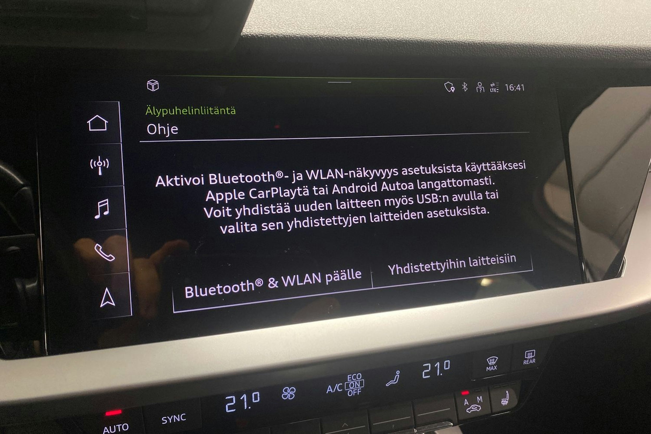 Valkoinen Audi A3 2024 kuva 16.