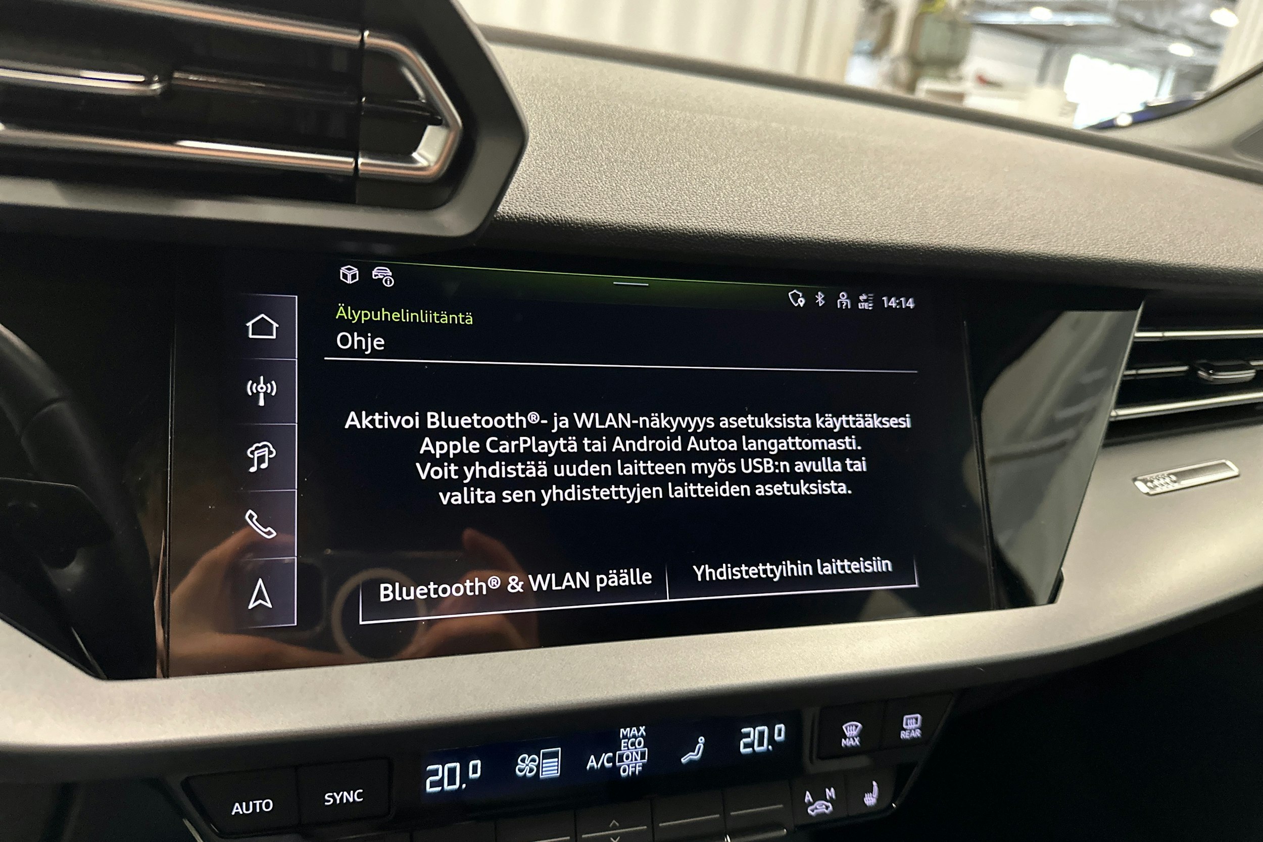 sininen Audi A3 2025 kuva 18.