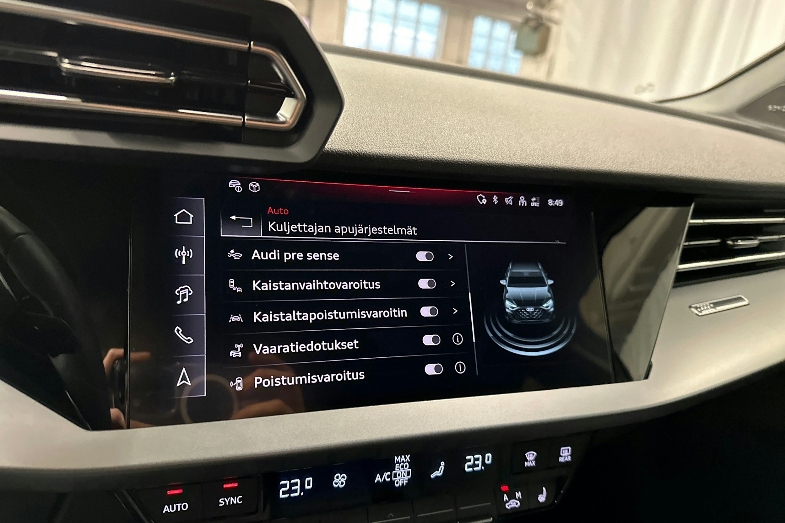 harmaa Audi A3 2025 kuva 24.