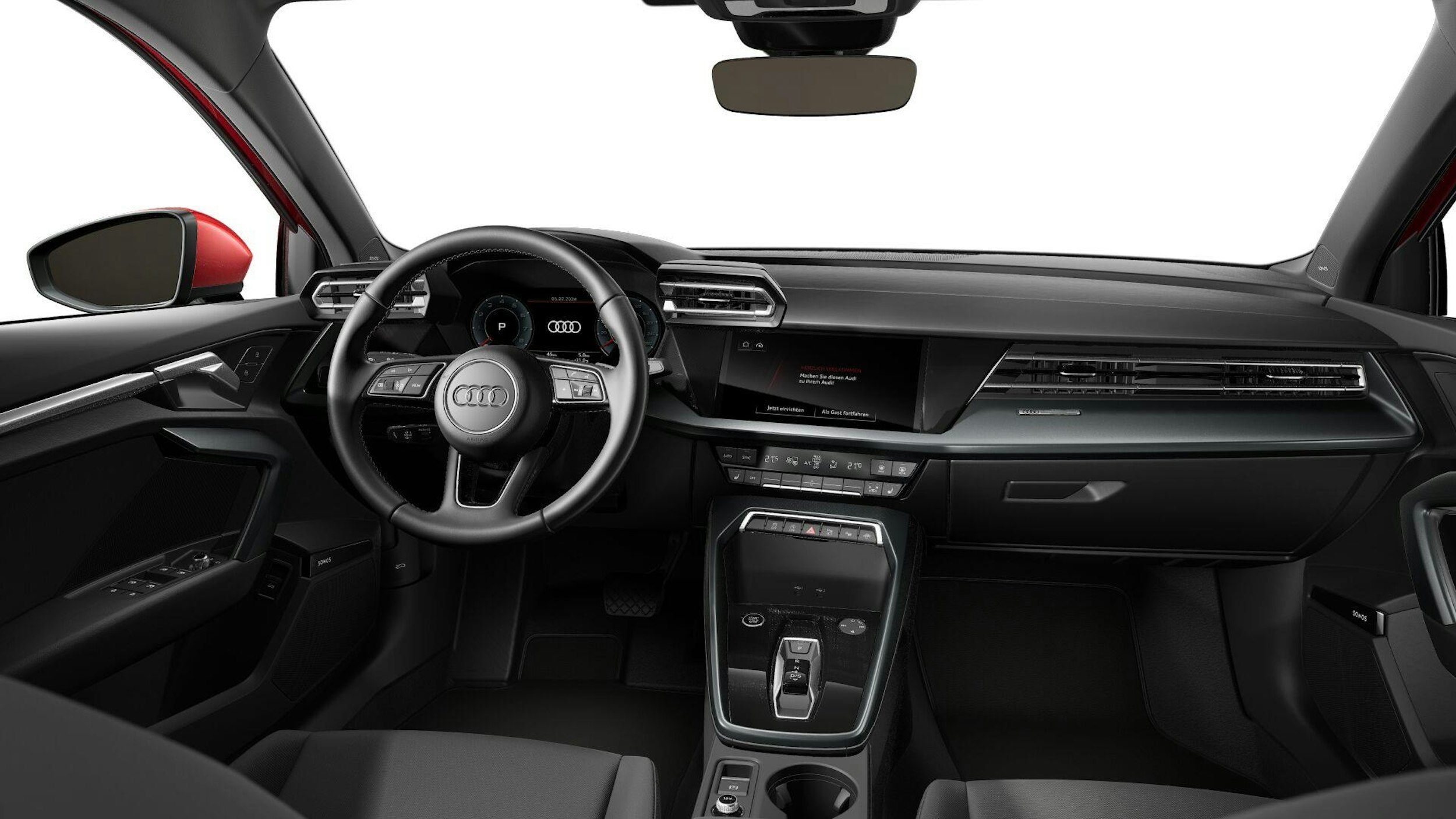 punainen Audi A3 2025 kuva 8.