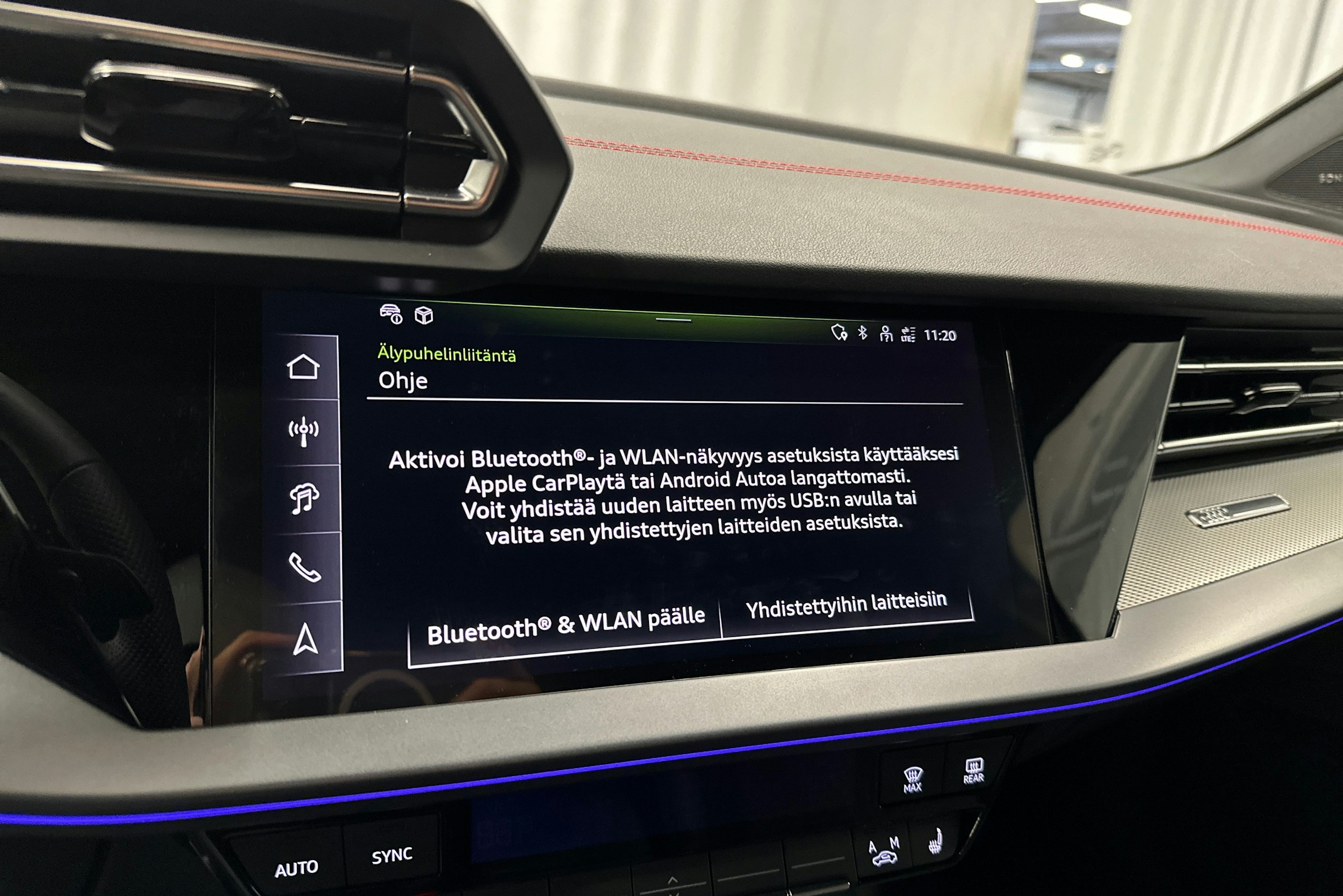 sininen Audi A3 2025 kuva 23.