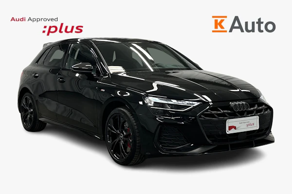 Audi A3 Sportback 45 TFSI e S line | Audi jatkotakuu 100 000km/5-vuotta | Audi approved+ |