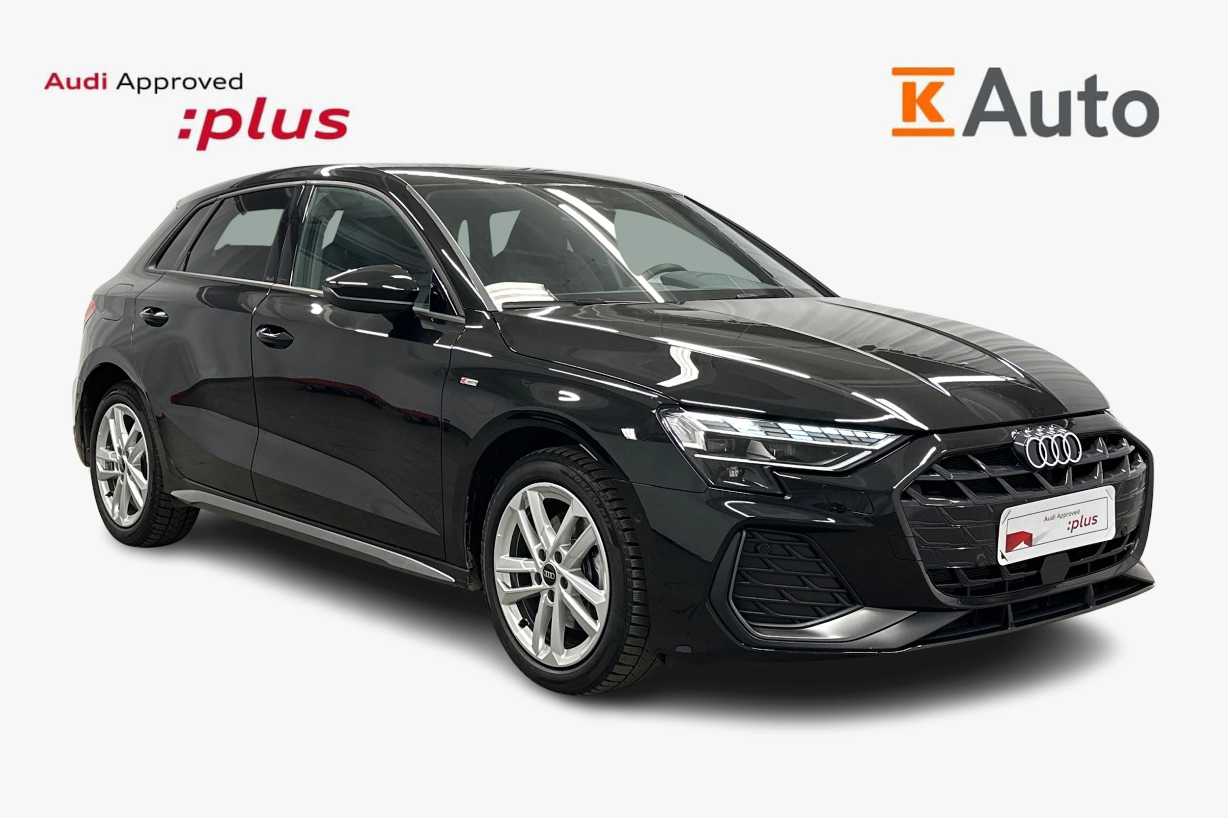 musta Audi A3 2025 kuva 1.