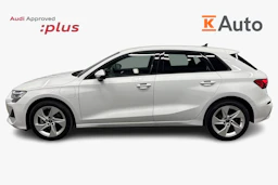 valkoinen Audi A3 2025 kuva 5.