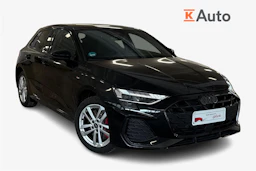 musta Audi A3 2025 kuva 1.