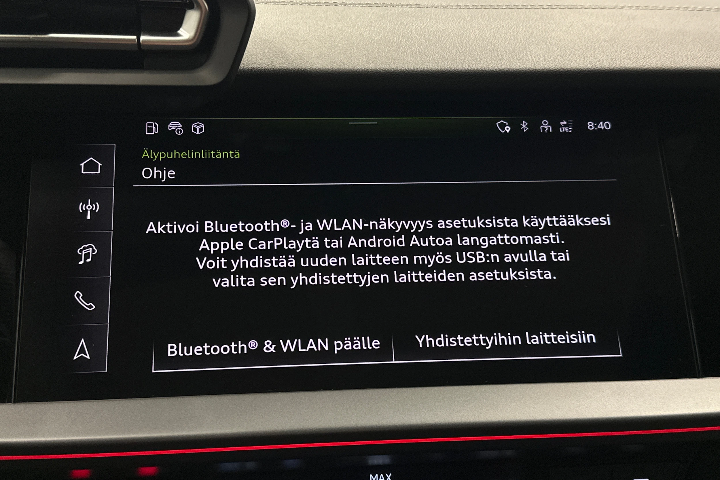 musta Audi A3 2025 kuva 23.