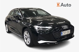 musta Audi A3 2025 kuva 1.