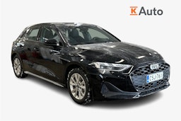 musta Audi A3 2025 kuva 1.