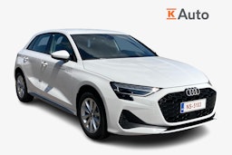 valkoinen Audi A3 2025 kuva 1.