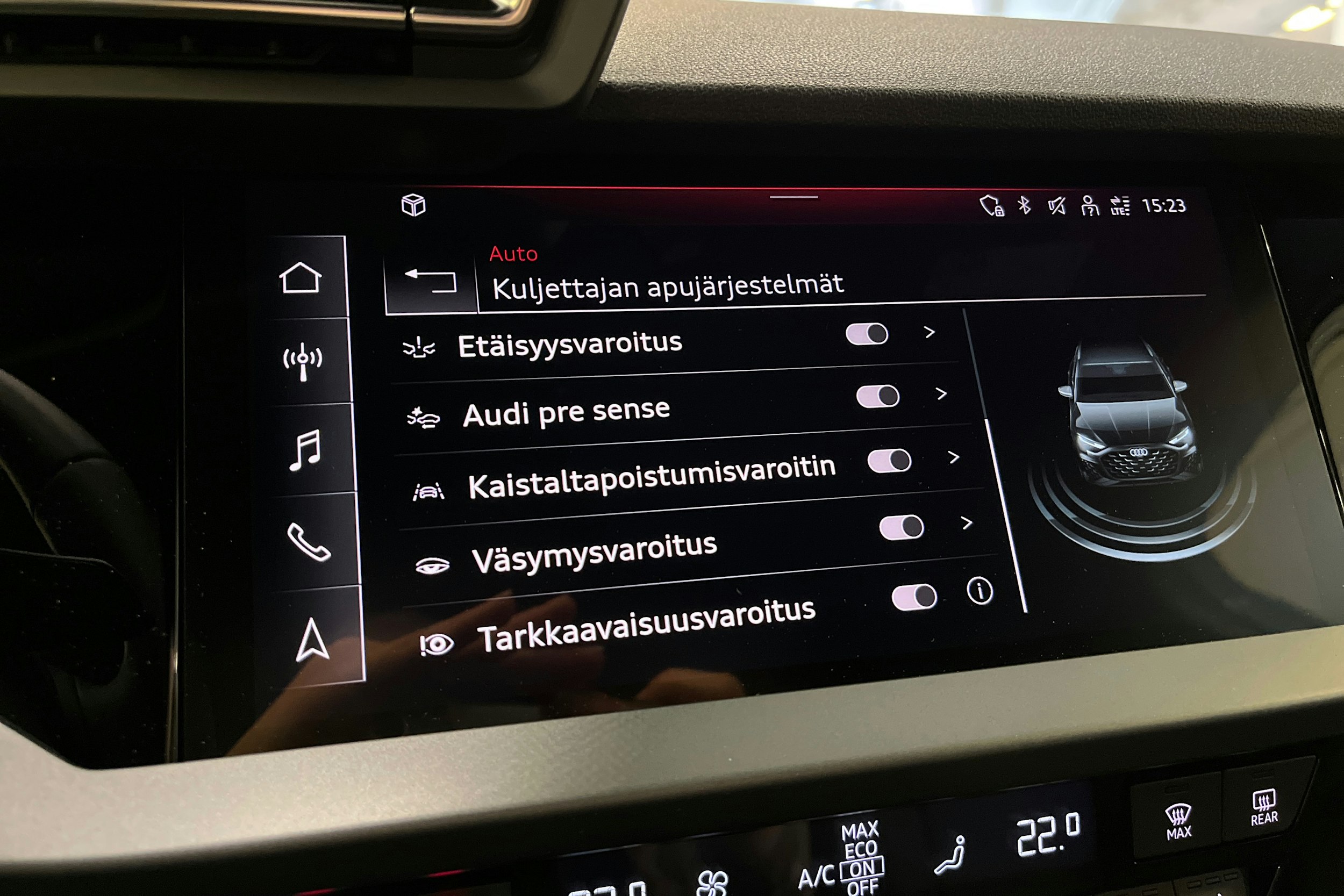 met. harmaa Audi A3 2025 kuva 25.