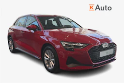 punainen Audi A3 2026 kuva 1.
