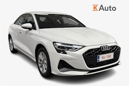 valkoinen Audi A3 2025 kuva 1.