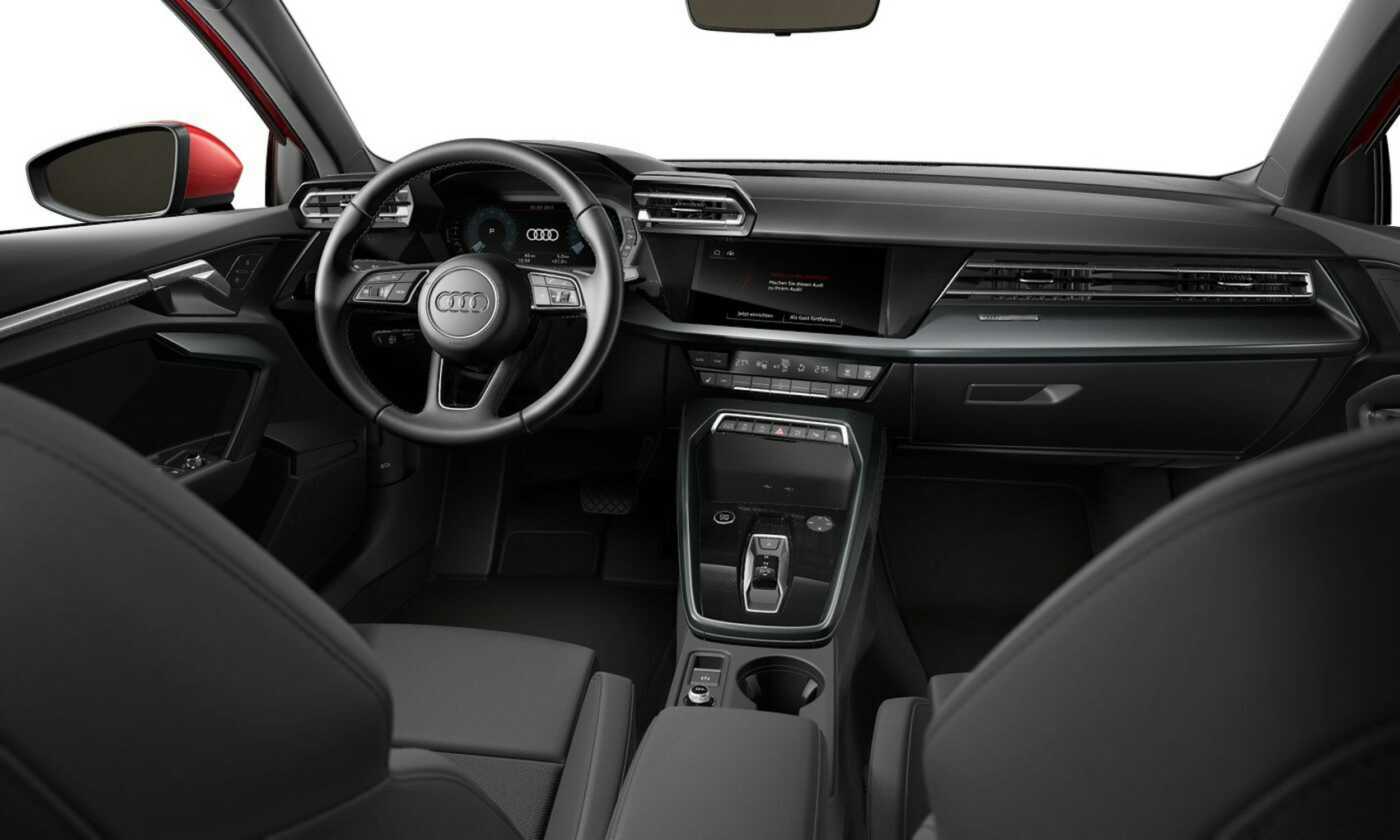 punainen Audi A3 2025 kuva 7.
