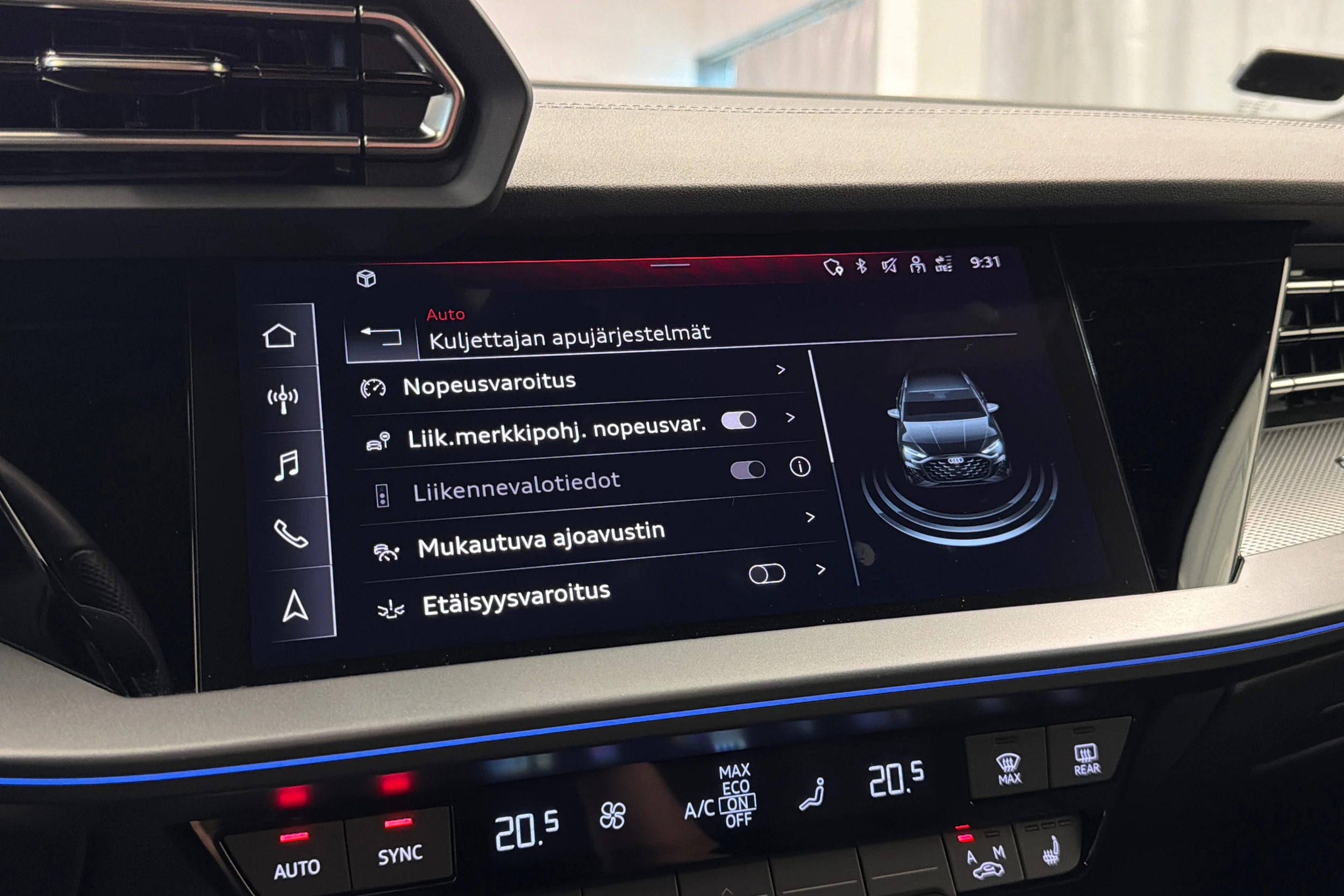 harmaa Audi A3 2025 kuva 28.