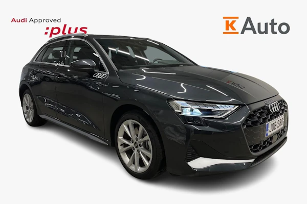 Audi A3 Sportback TFSI e 150kW Plus | Urheiluistuimet | Uusi Malli | Sähköinen toimintamatka 140 km