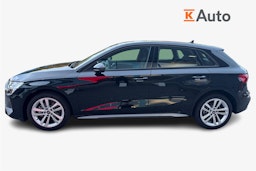 musta Audi A3 2025 kuva 3.
