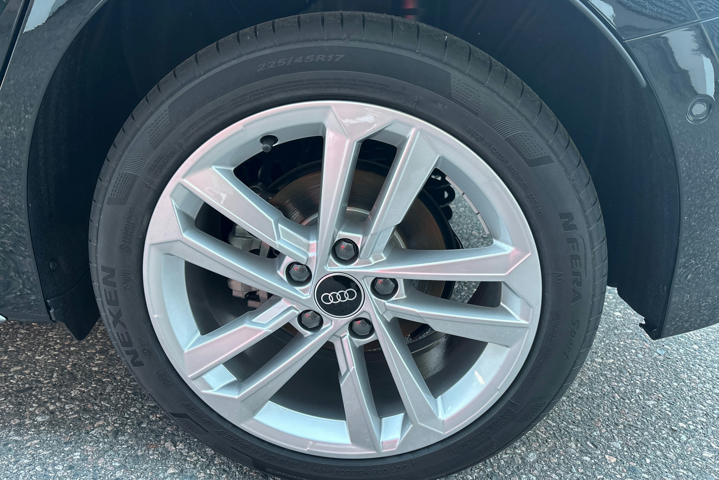 musta Audi A3 2025 kuva 9.